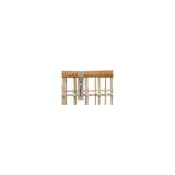 Basil Green Life - Rattan Bicycle basket - Large - First - Natural Brown