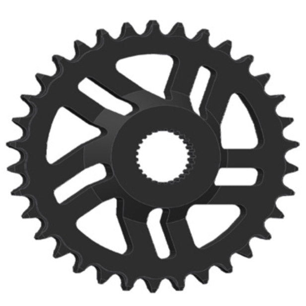 Gene Foraoise Esjot Gear Gene. 4 NW 42T CL50 DM 3mm Dubh