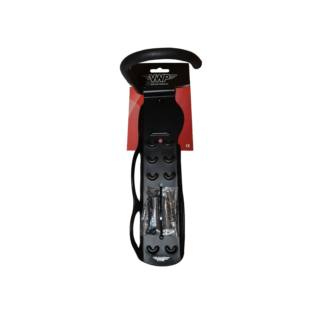 VWP Hängende Wandhaken für Fahrrad Universal Schwarz