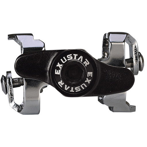 EXUSTAR E-PM215 SPD Pedal Schwarz Silber