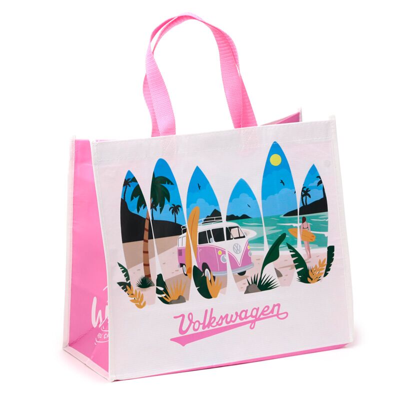 Volkswagen van VW T1 Waves Rpet Sustainable Shopper Bag