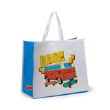Volkswagen van VW T1 Waves Are Calling Rpet Shopper Bag