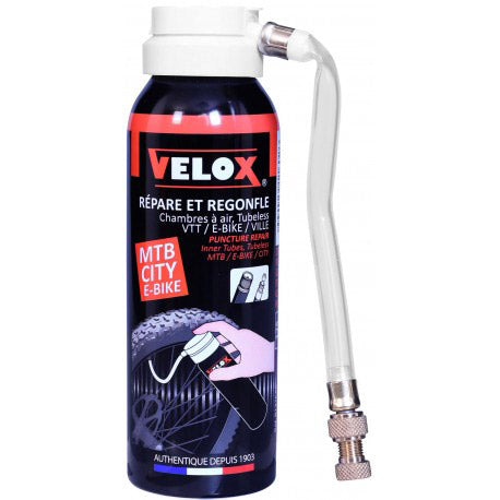 VELOX Spray CAN -Tire Fix Tyerepair Bicycle 125 ml