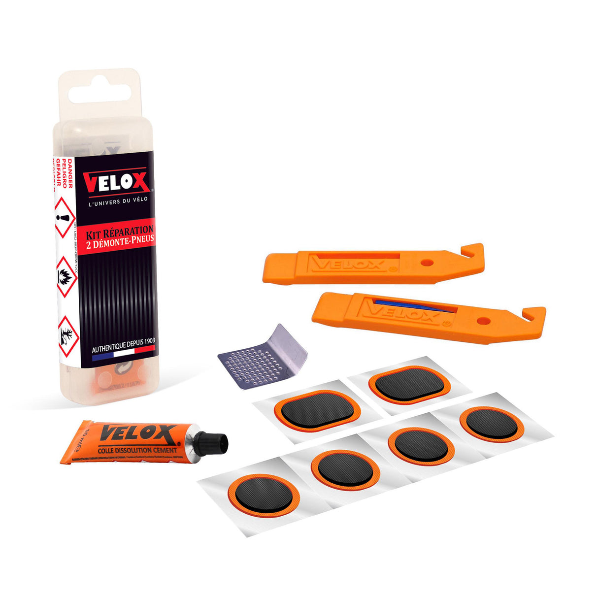 Réparation de la bande Velox Set Mini 6 Plâtres Soluting-2 Pié