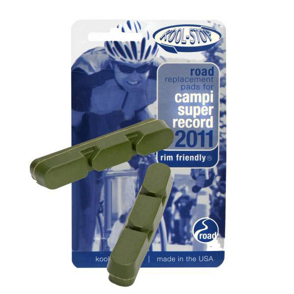 Koolstop brake pads r15 campa sr ceramic green (2 pcs)