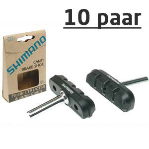 Shimano beállított fékbetétek canti ct91 ct50 10 párban dobozban