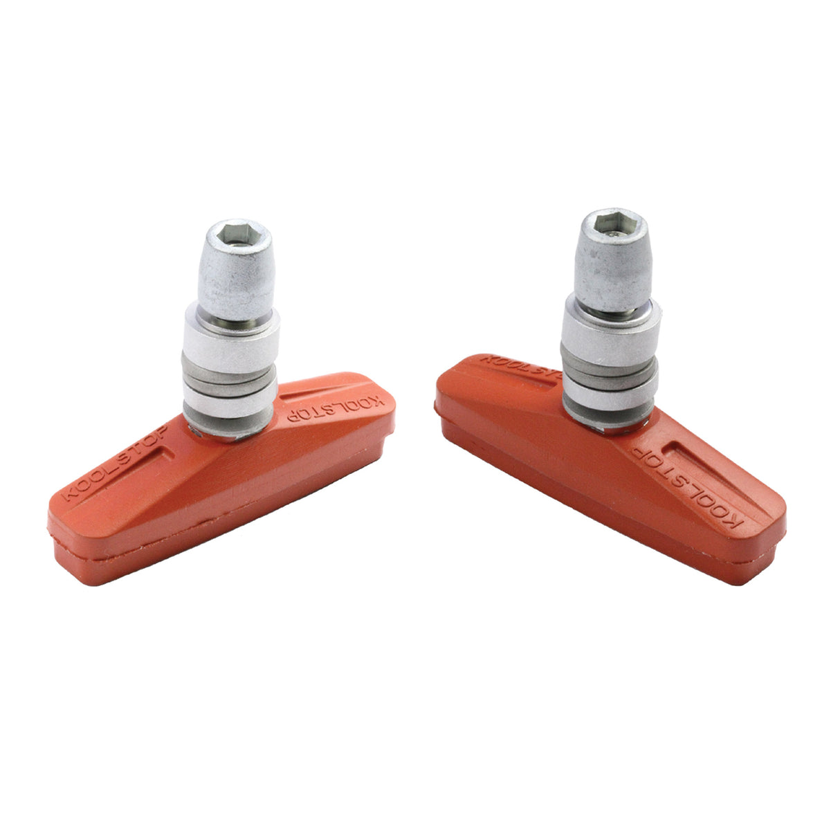 Kool-stop Koolstop brake shoes v-brake city pad salmon (2pc)