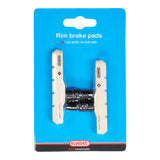 Conjunto de blocos de freio Elvedes V -Brake 72 mm - Branco (no mapa)