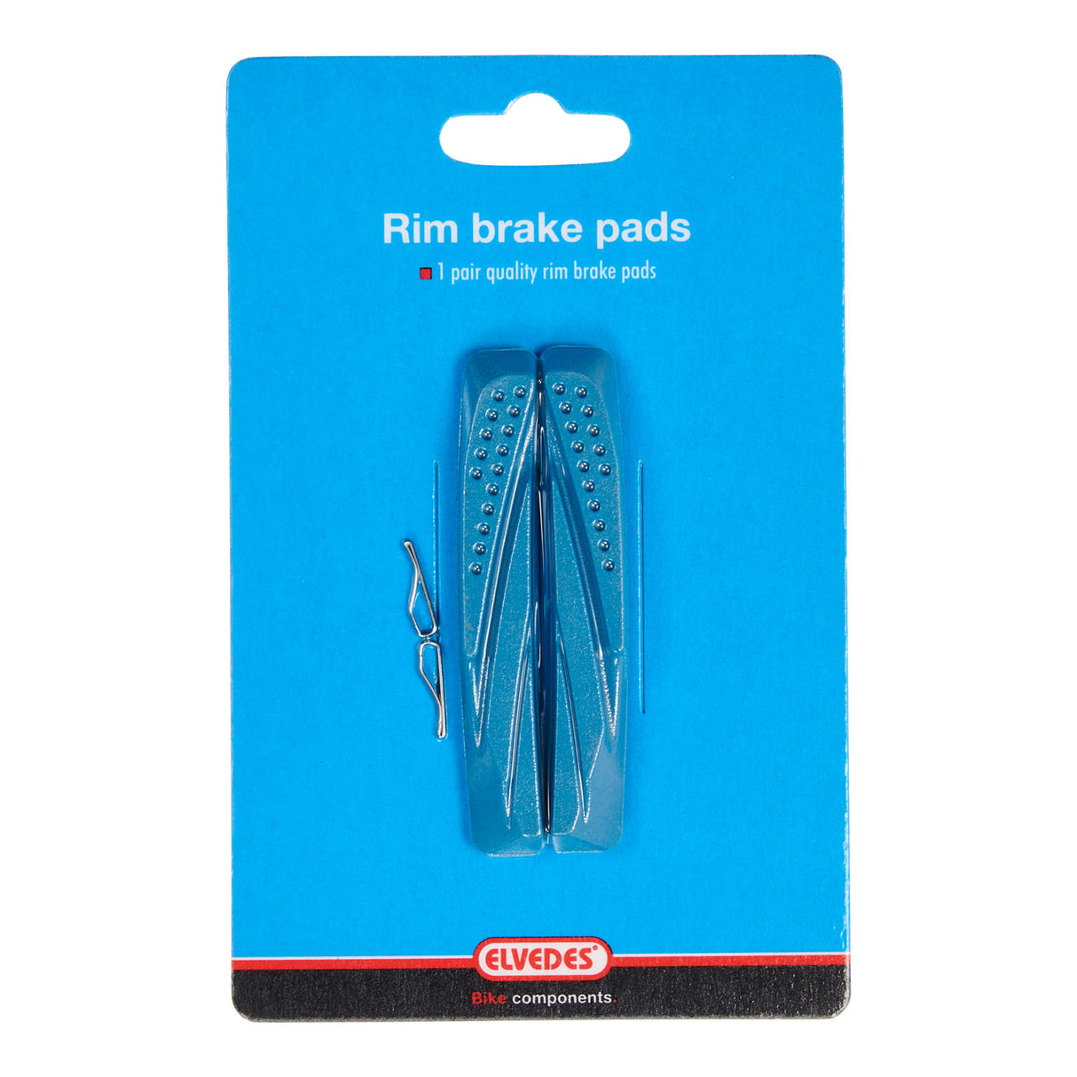 Elvedes Brake Block Rubber V-Brake 72mm Carbon (1PR)