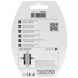 Pastilhas de freio V-Brake 72 x 12,5 mm preto 2 peças