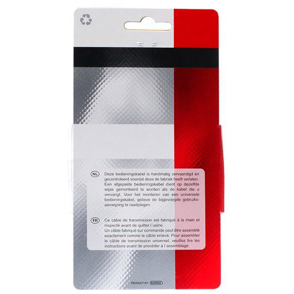 Gearkabeluppsättning Nexus 1700 2150 mm grå silver