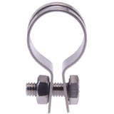 Simson bromsbandage runt 22 mm rostfritt stål vardera på karta