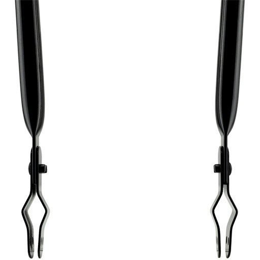 Simson Backrest úzká černá s vinylovým polštářem