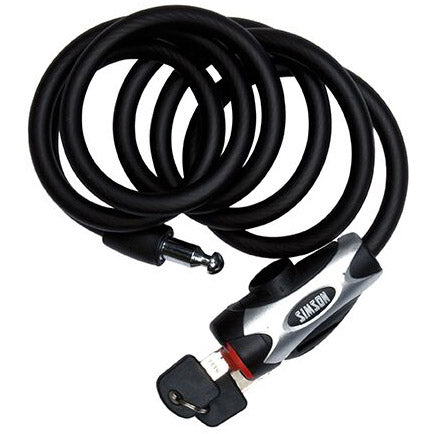 Simson Cable Lock Pro 12x180 preto