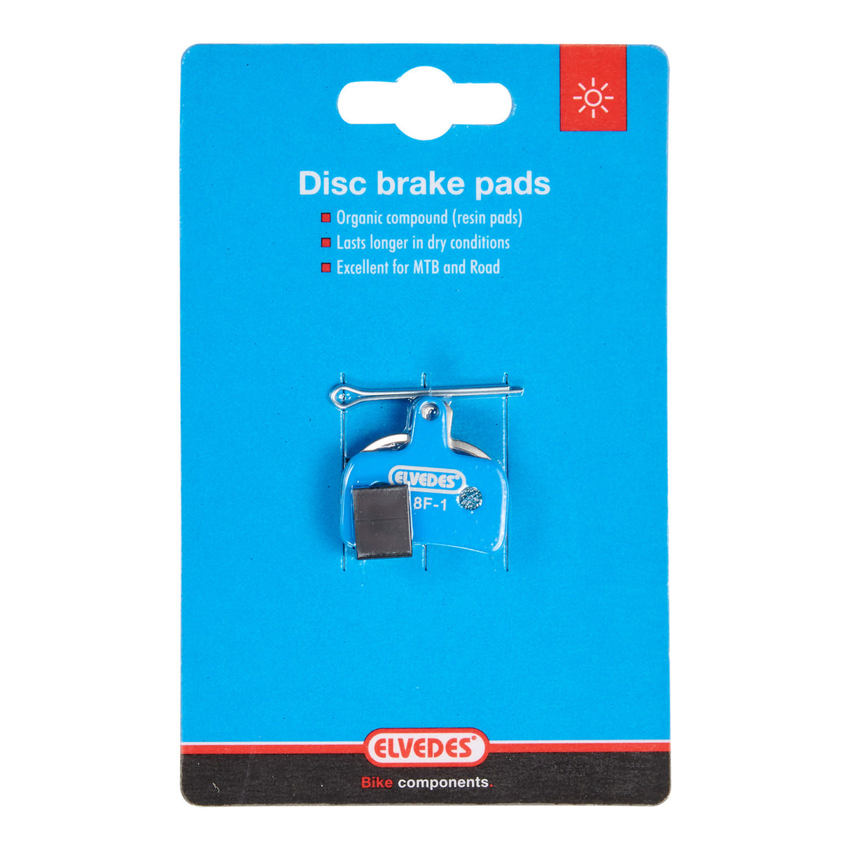 Disc brake block set Elvedes Organic Hope Mono Mini (1 pair)