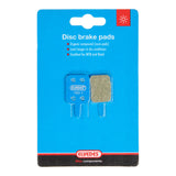 Conjunto de blocos de freio de disco elvedes avaliar orgânico mecânico (1 par)