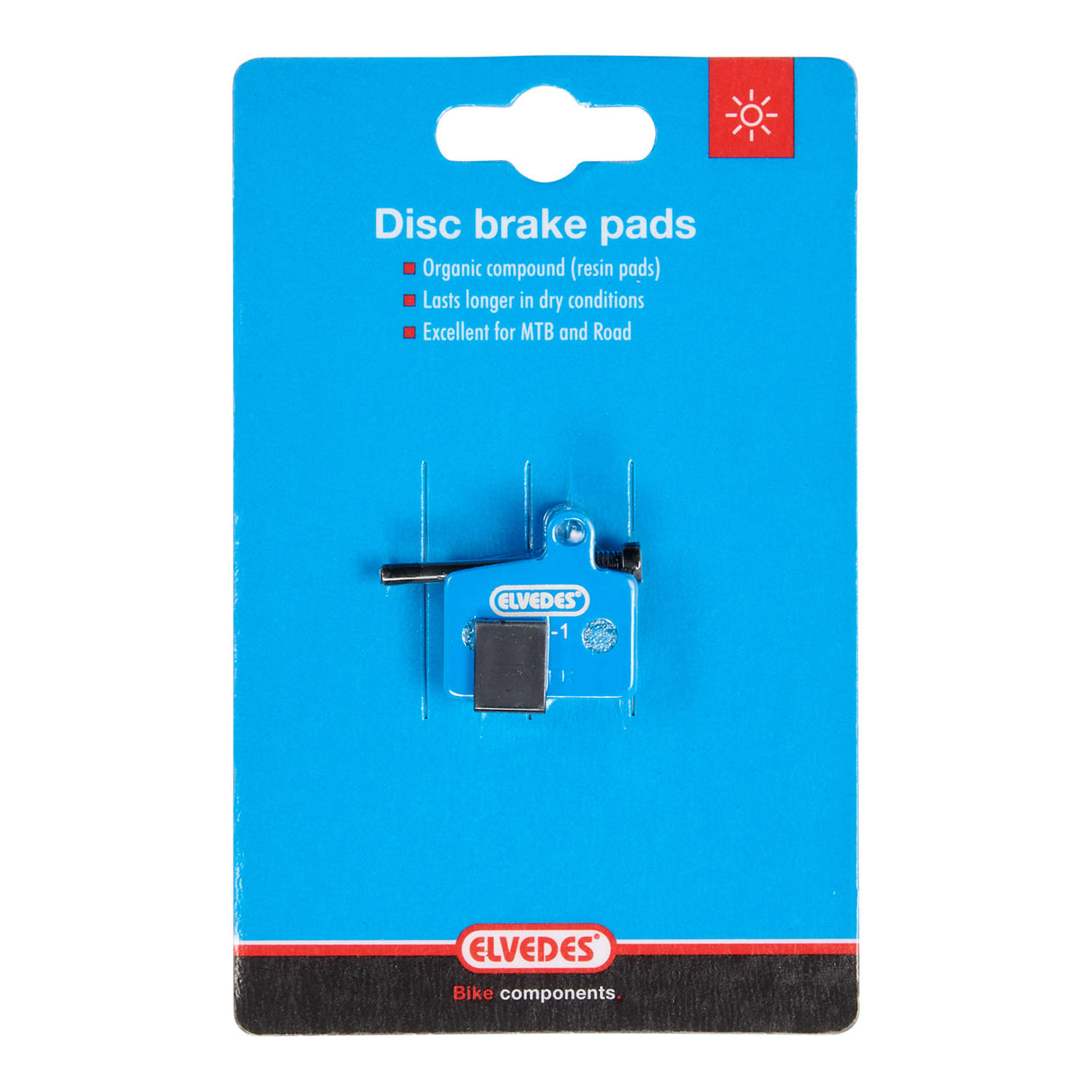 Skivbromsblock set Elvedes Organic Hayes Stroker Ryde (1 par)