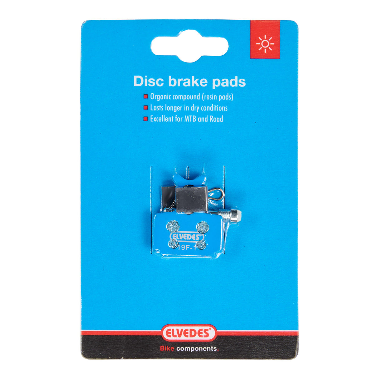 Discbremsblockset Eledes organische Formel Mega One R1 Rx (1 Paar)