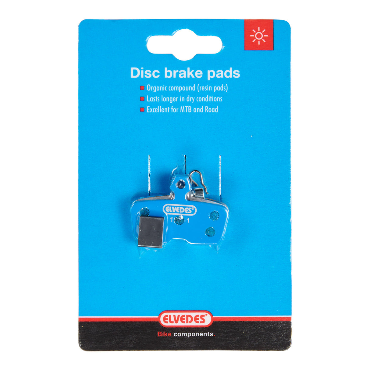 Disc Brake Block Set Elvedes organesch Avid Code 2011 (1 Pair)