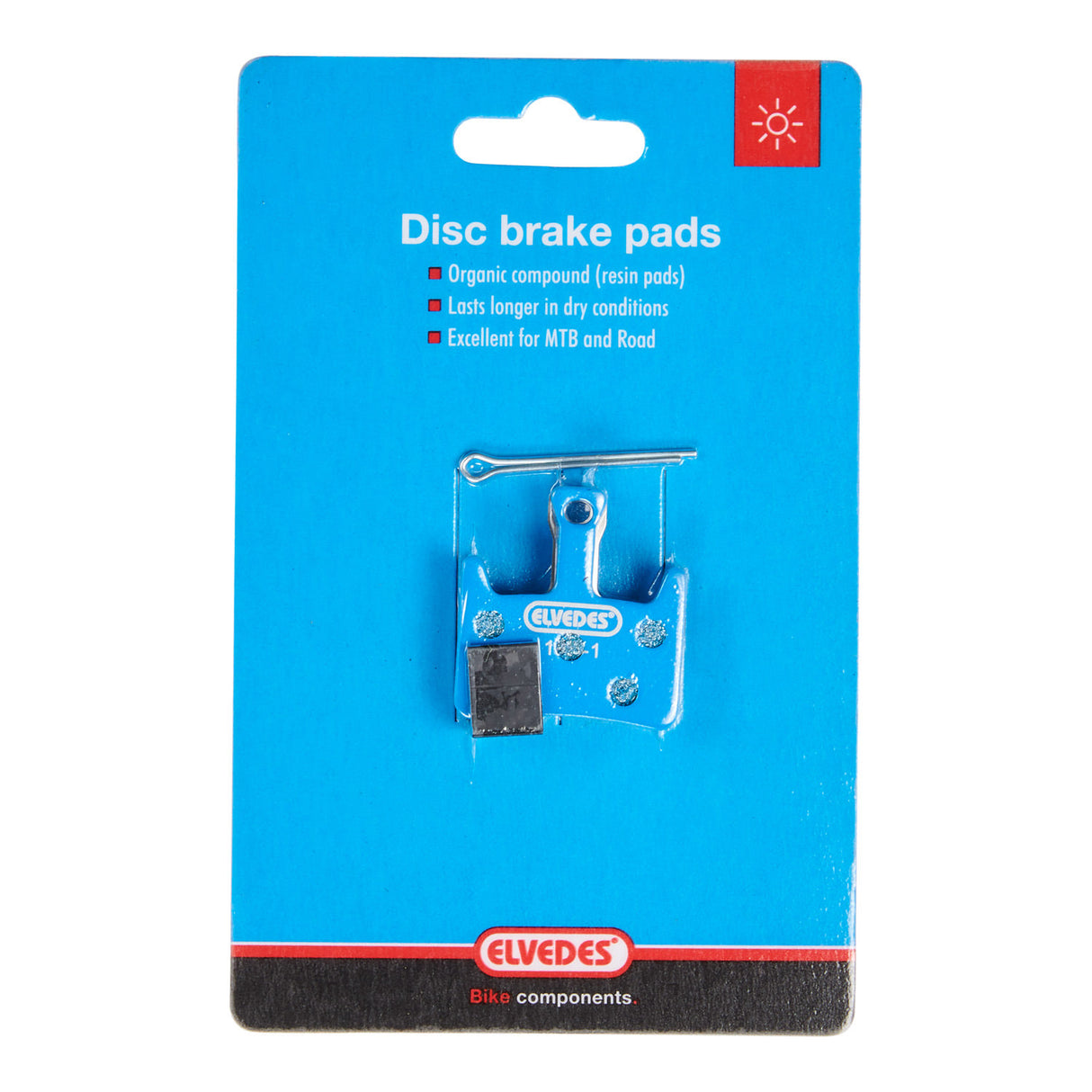 Disc Brake Block Set Elvedes Organesch Hayes Prime (1 Pair)