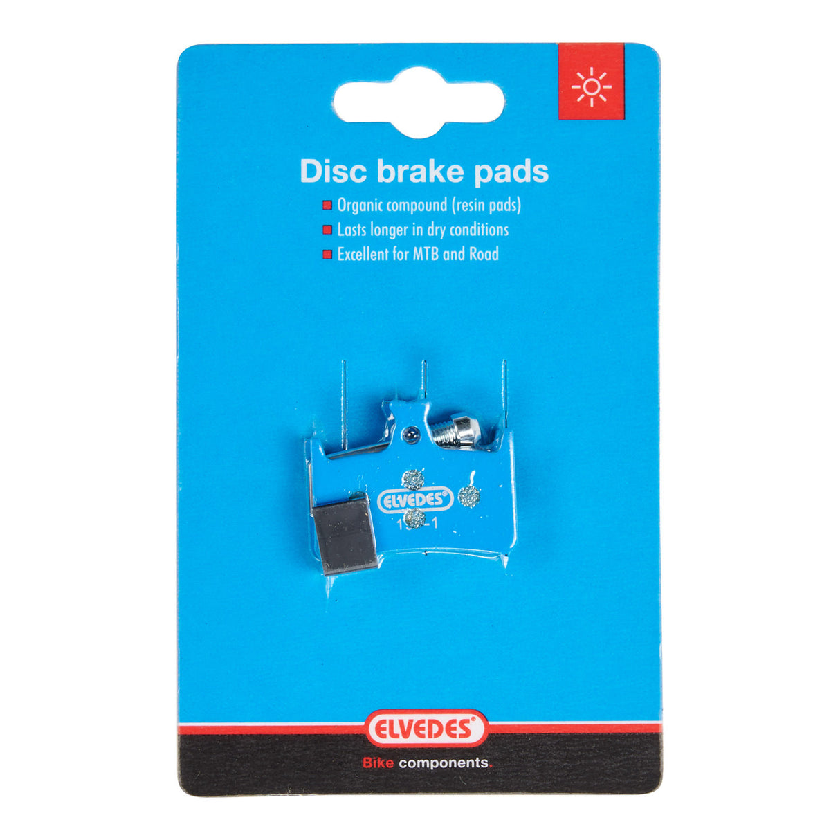 Disc brake block set Elvedes Organic Hope E4