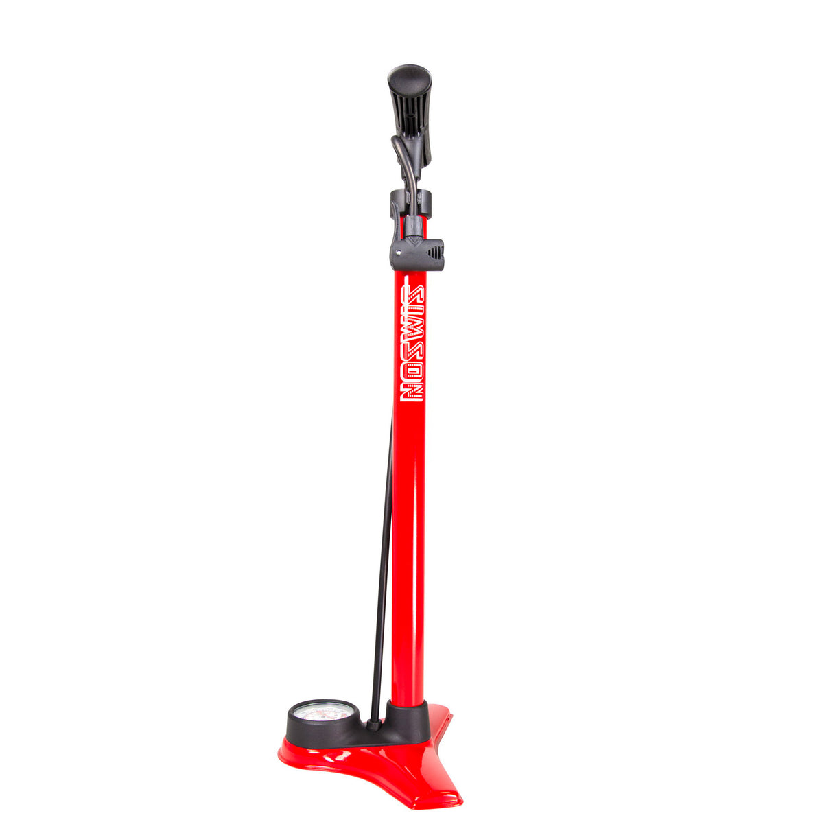 Bomba de bicicleta Excelente presión alta 60 cm rojo