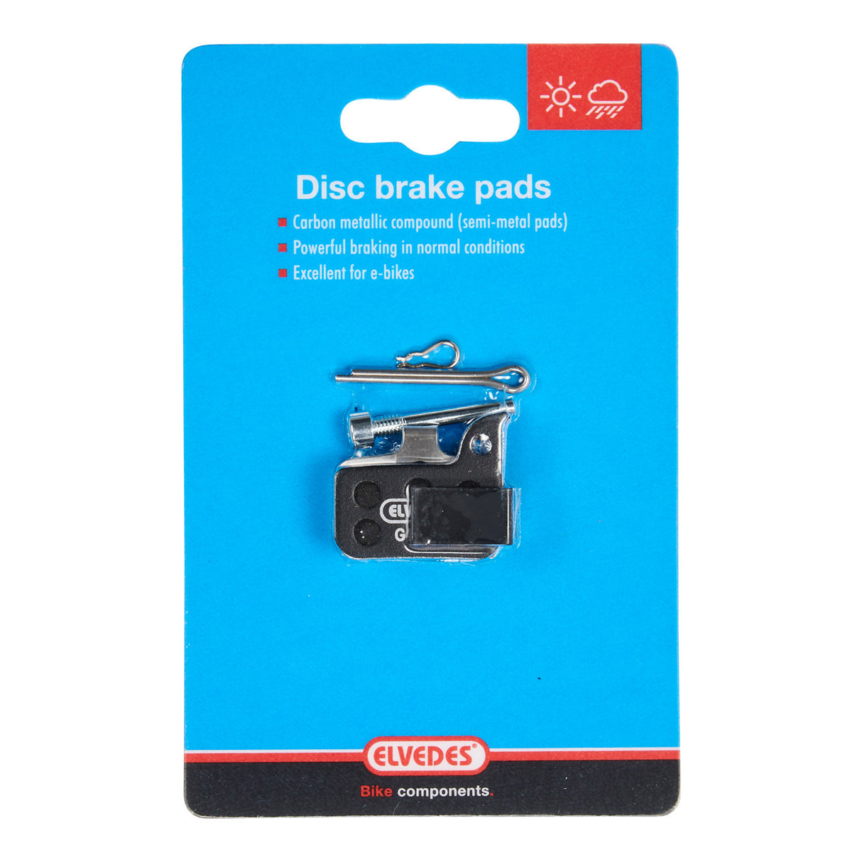 Kovinski ogljik sram rdeča dirka na dirki zavorne bloke