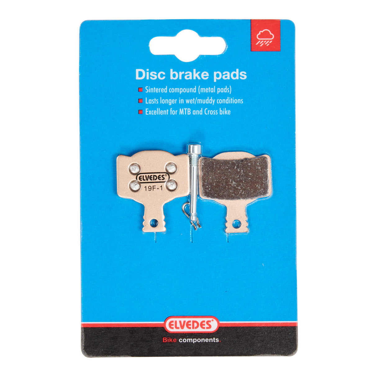 Disc Bremsblock Set Elves Hayes Prime - geséchert (1 Pair)