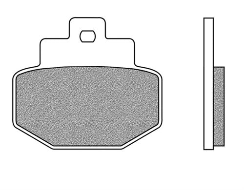 Newfren disc brake block FD0298 DNA at the rear