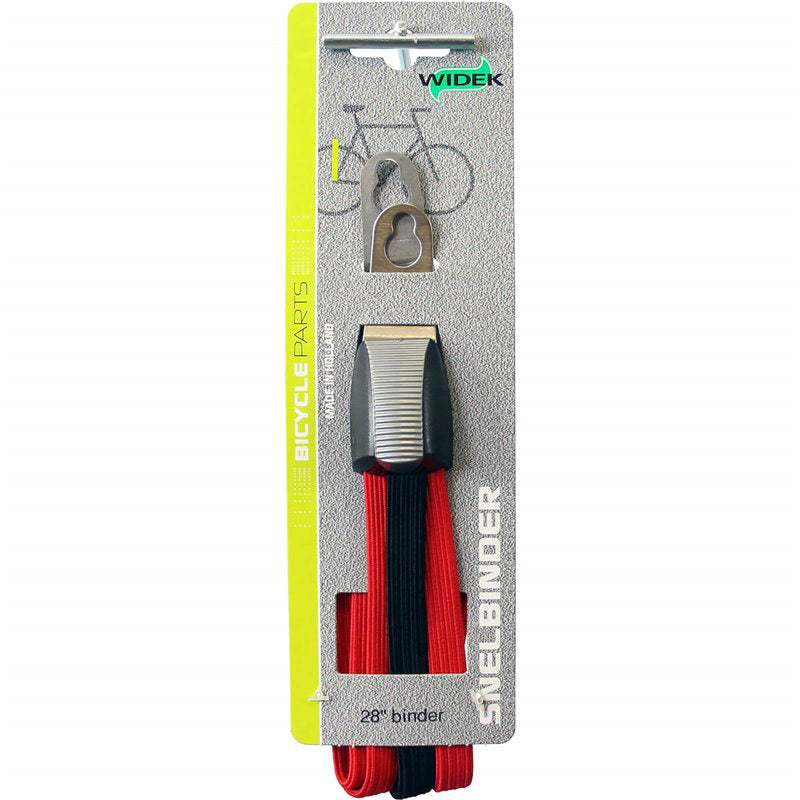 Widek Bibia 151079 Triobinder City stainless steel bracket red black on card