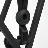 Qibbel widk triobinder øje med krog 24+2x12mm sort blå grå