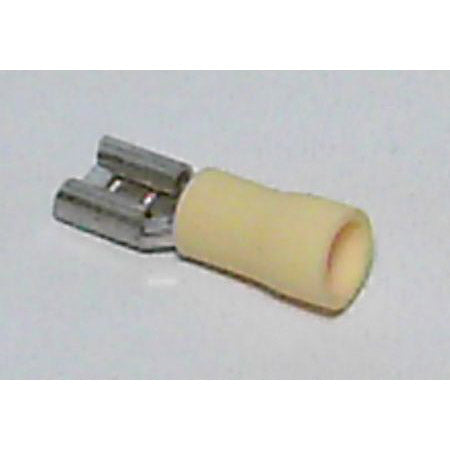 Bofix Cable Shoe Amp Woman 6.3mm Yellow (25st)