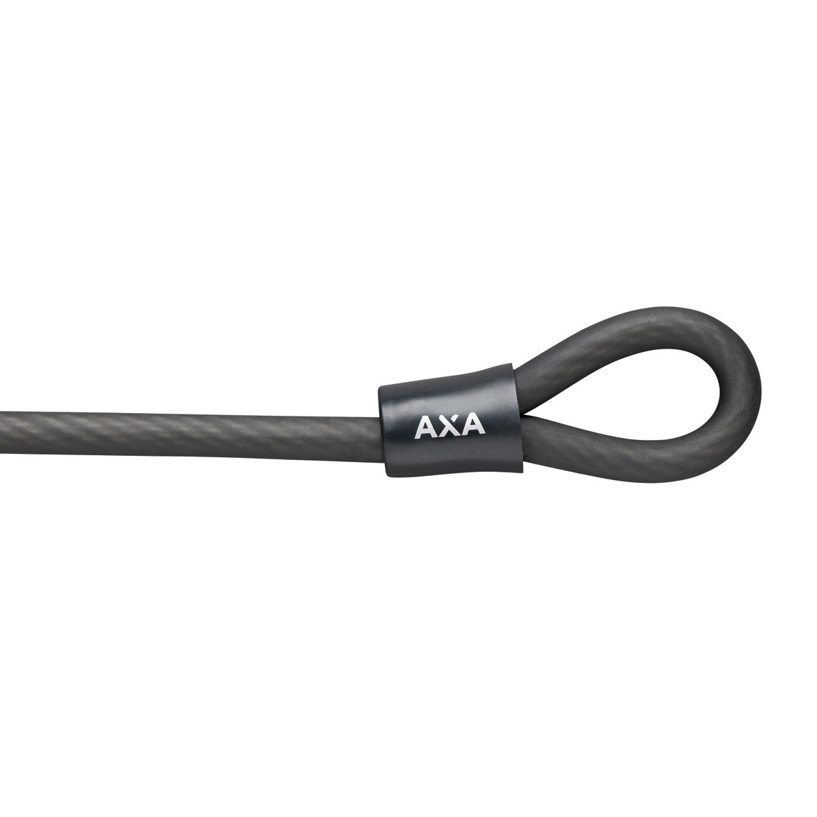 Cable con doble bucle de doble bucle 10 metros gris