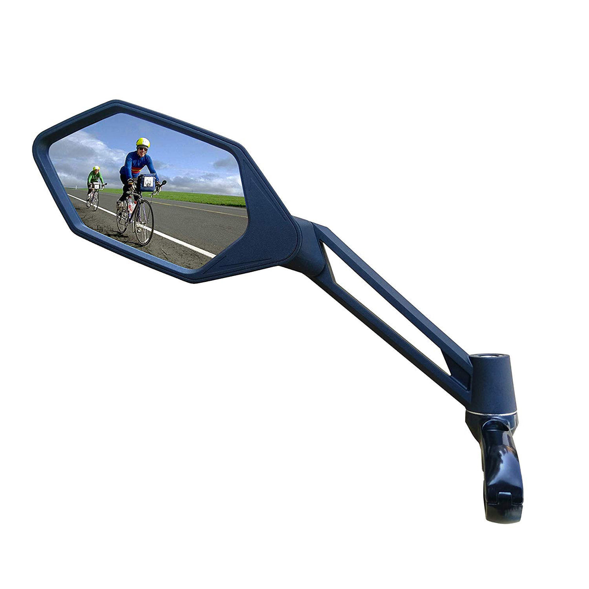 Fahrradspiegel E-Bike links 12 cm schwarz
