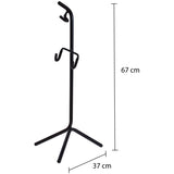 Steco display stand, 3-legged, matt black