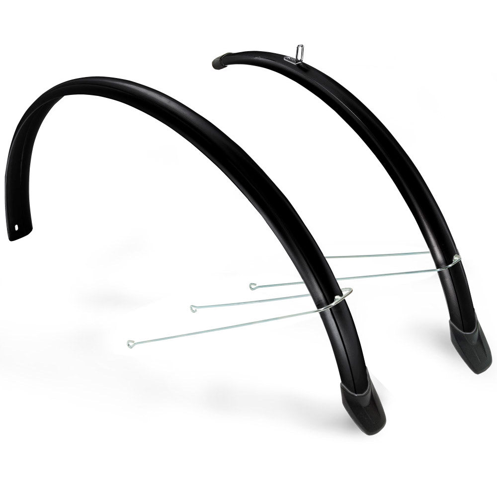 SET SAT SET SET da 24 pollici da 58 mm di plastica nera