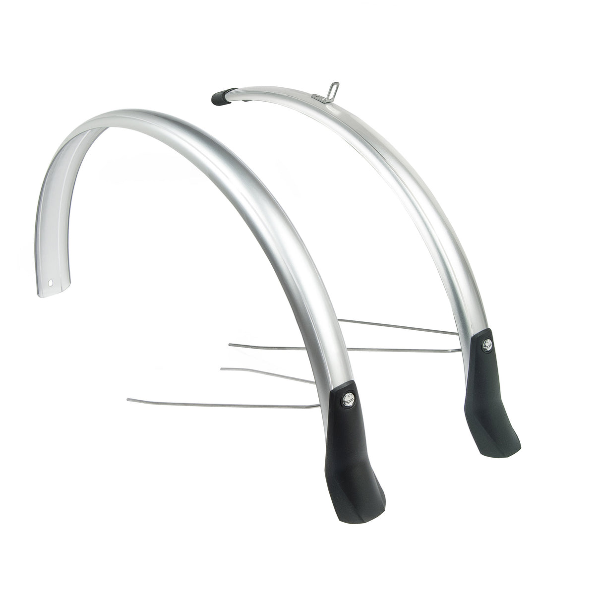 Eurofender Fender Set Snello 28 x 51 mm Silber