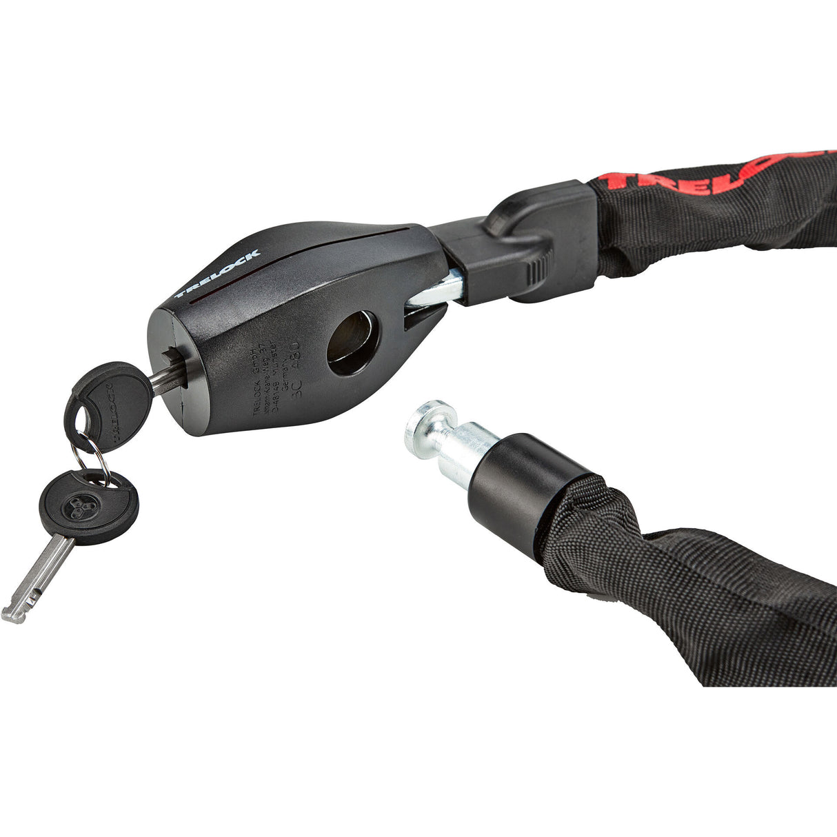 TRELOCK BC 480 LOCK FICLE CHEAK 110 cm Black