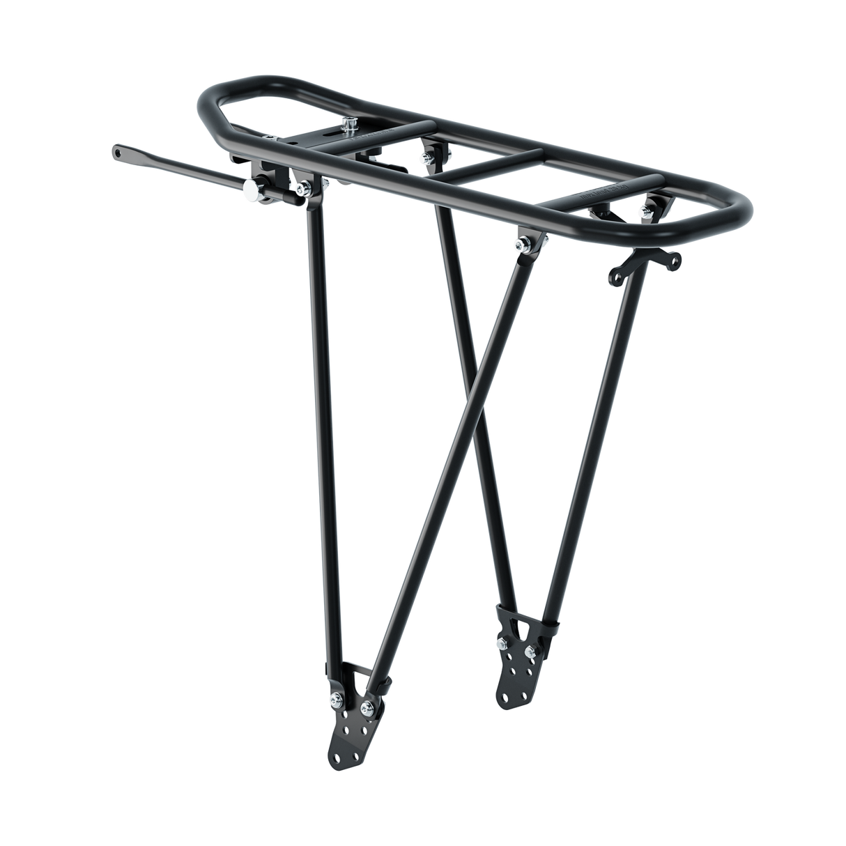 Portaequipajes Racktime plegable ajustable 2.0, 24 -29 negro