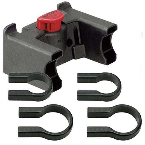 Newlooxs newlooxs styreholder Klickfix ø22-26+ø31.8mm klemmer sort
