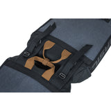 Basil Miles Double Bicycle Bag, Waterproof, Universal Bridge System, 34L, Black Anthracite