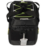 Basil Miles Trunkbag - Sportieve zwarte bagagedragertas voor sportievelingen - 7L - Zwart Lime