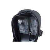Basil Mada Saddle Sac - compact, noir, 1L, velcro, accessoire de vélo