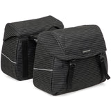 Joli Double Pannier - MIK Adapter - Water-repellent - Nomi Black
