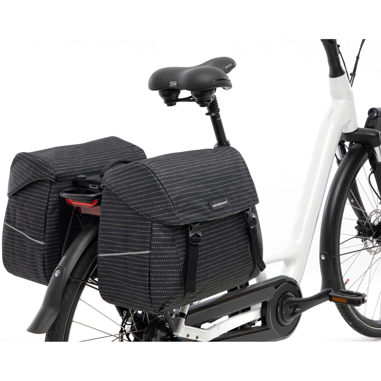 Joli Double Pannier - MIK Adapter - Water-repellent - Nomi Black