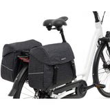 Joli Double Pannier - MIK Adapter - Water-repellent - Nomi Black