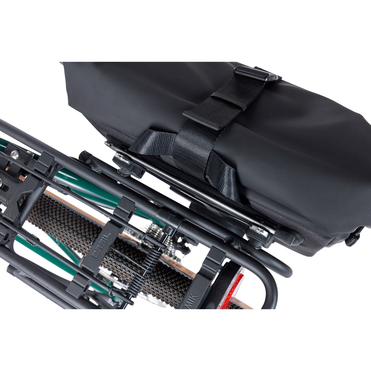 Basil Mik Side Lockpin, sort, til bagageholder