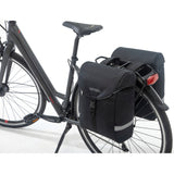 Cameo Sports Dubbele Fietstas Zwart 28L