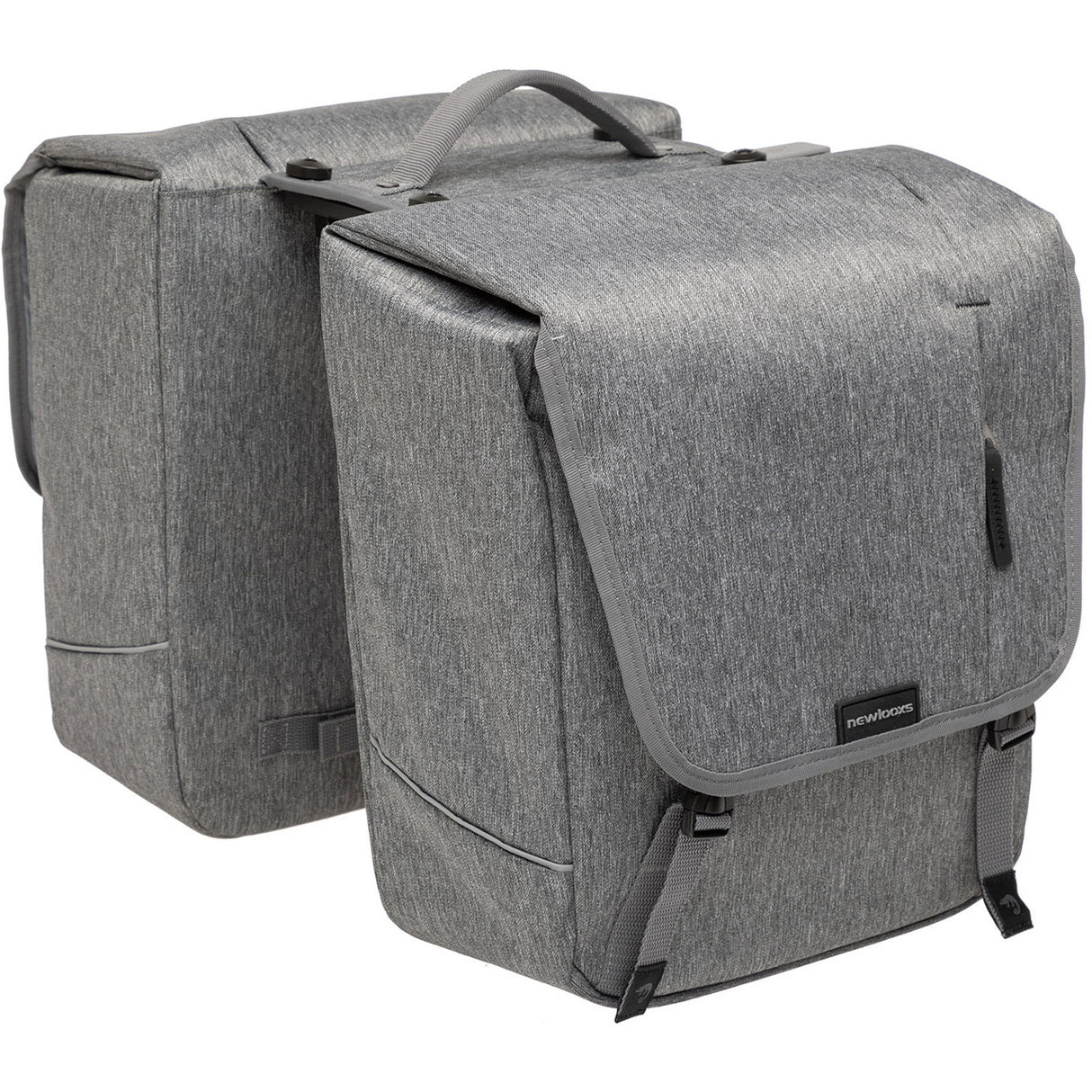 New Looxs Nova Double - Double Bicycle Bag, Gray