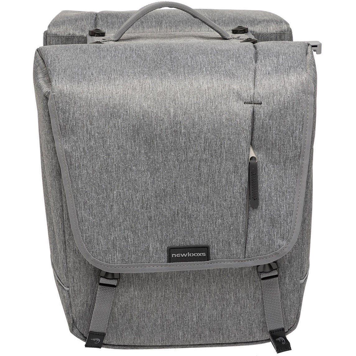 New Looxs Nova Double - Double Bicycle Bag, Gray